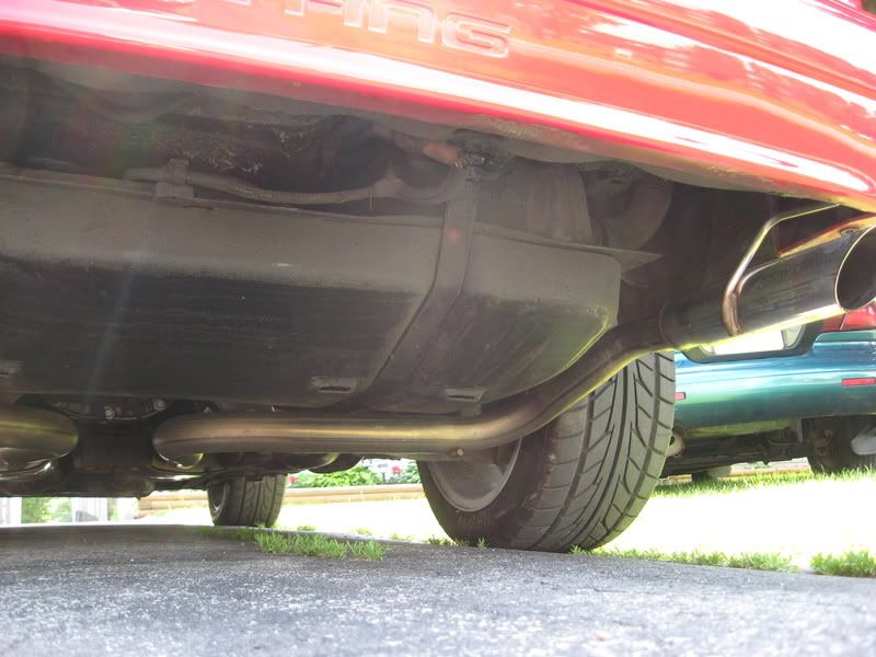 IRS exhaust with fox body GT rear valence Ford Mustang Forums